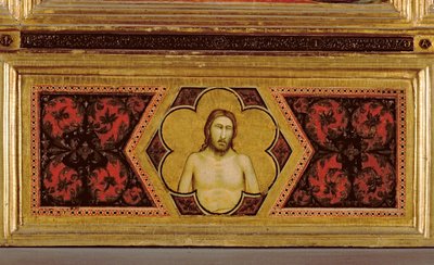 Wounded Christ from the Coronation of the Virgin Polyptych by Ambrogio Bondone Giotto